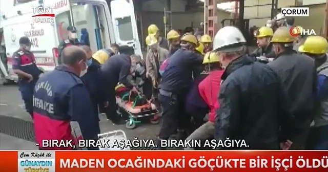 Maden ocağında göçük
