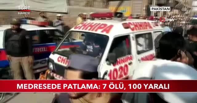 Medresede patlama: 7 ölü, 100 yaralı