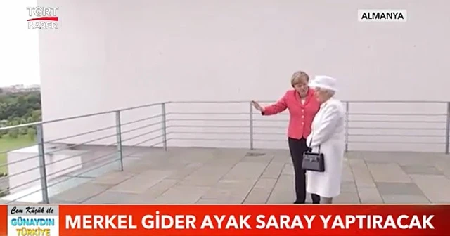 Merkel gider ayak saray yaptıracak