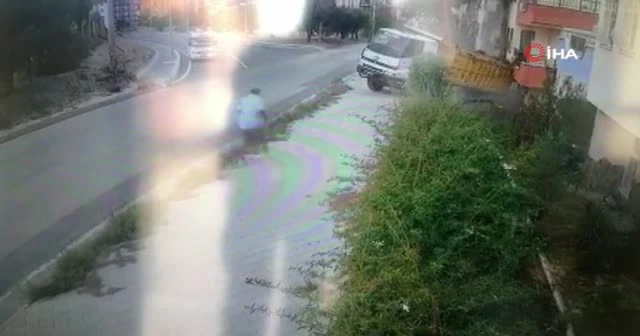 Minibüs şoförünün dikkati faciayı önledi