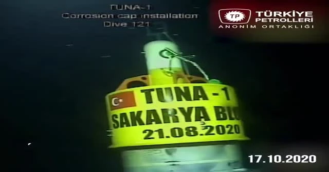 Müjdeyi Cumhurbaşkanı vermişti! Tuna-1 Kuyusu'ndan tarihi görüntüler