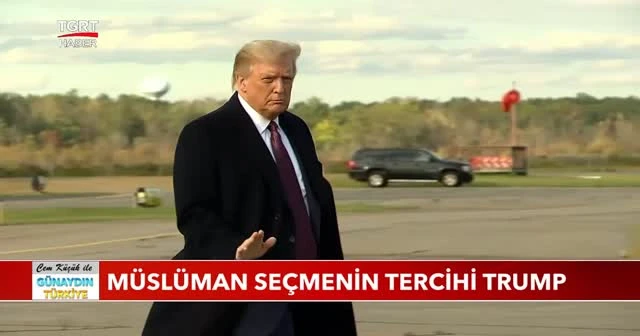 Müslüman seçmenin tercihi Trump