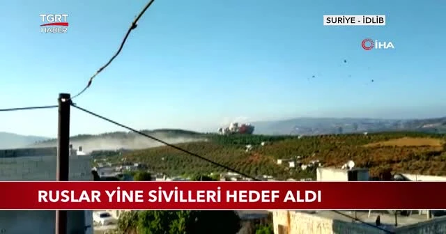 Ruslar yine sivilleri hedef aldı