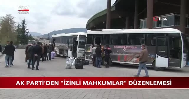 Salgın iznine çıkan mahkumlar dönmeyecek