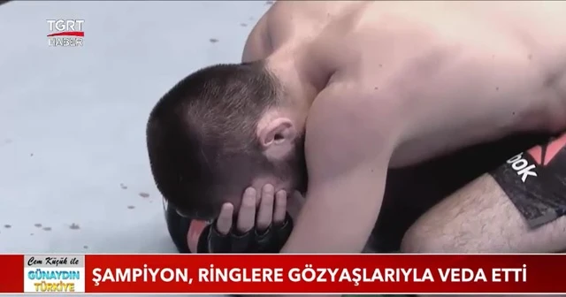 Şampiyon, ringlere gözyaşlarıyla veda etti