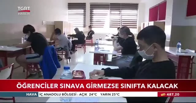 Sınavlar yüz yüze yapılacak