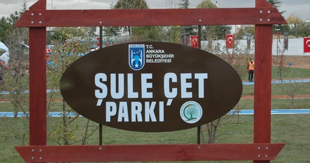 Şule Çet'in adı parkta yaşatılacak
