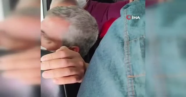 Tıka basa yolcu alan minibüs şoföründen yolcuya pişkin cevap