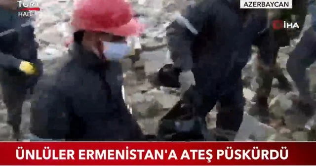 Ünlüler Ermenistan'a ateş püskürdü!