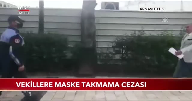 Vekillere maske takmama cezası
