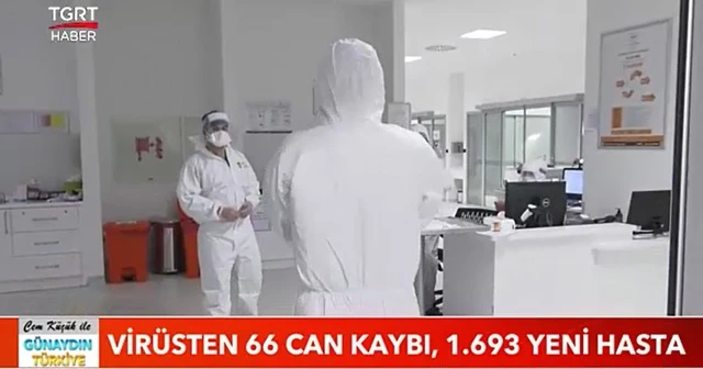 Virüsten 66 can kaybı,1693 yeni hasta