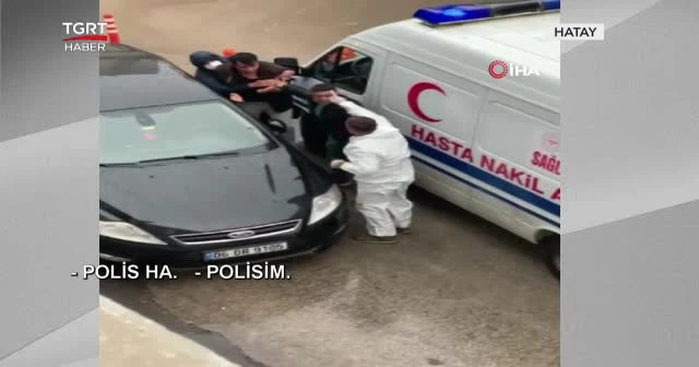 "Polisim" diyen saldırgan emlakçı çıktı