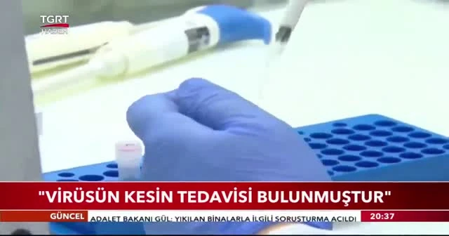 "Virüsün kesin tedavisi bulunmuştur"
