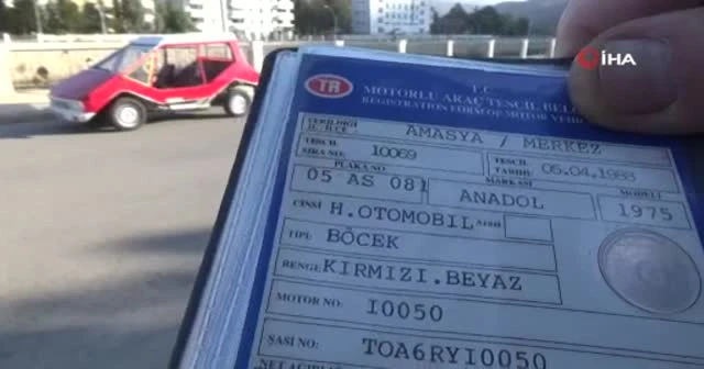 1975 model ‘Anadol Böcek’ 230 bin liraya satılık