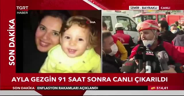 91 saat sonra Ayda sevindirdi