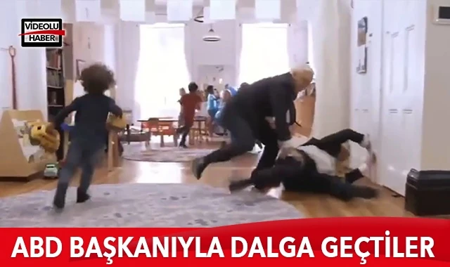 ABD başkanıyla dalga geçtiler