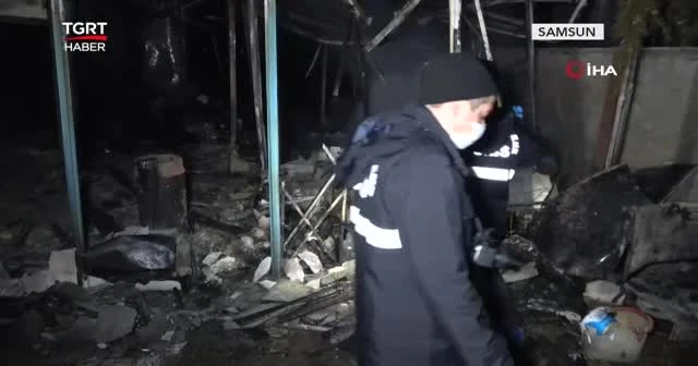 Alevlerin ortasında cansız bedeni bulundu