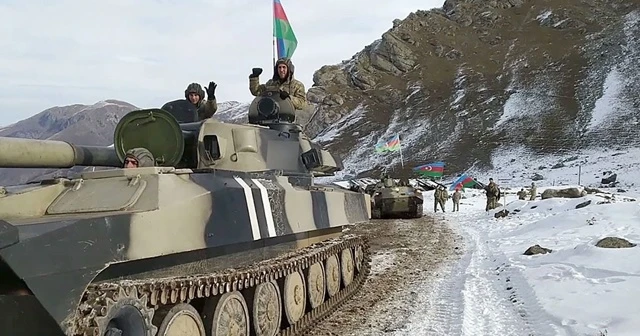 Azerbaycan ordusu Kelbecer'e doğru ilerleyişini sürdürüyor