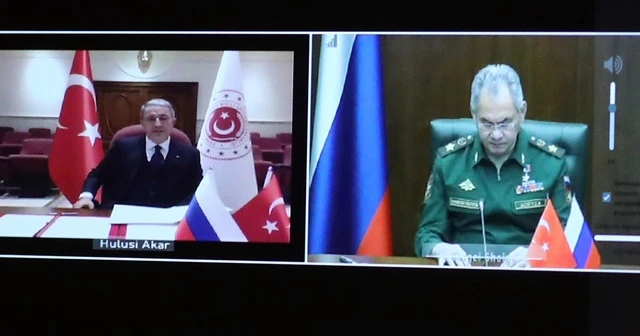 Bakan Akar ve Şoygu mutabakatı imzaladı