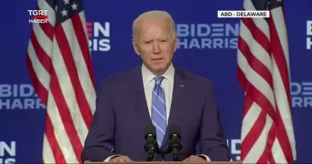 Biden: Oy veren vermeyen herkes için çalışacağız