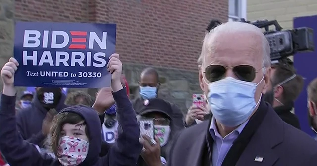 Biden zaferden emin konuştu