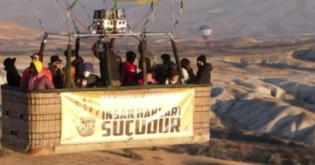 Bu defa "Kadına şiddet" için havalandılar