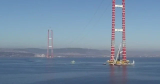 Çanakkale köprüsü Eyfel'i geçti