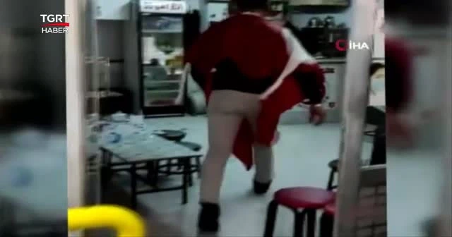 Çay ocağında yumruklu kavga