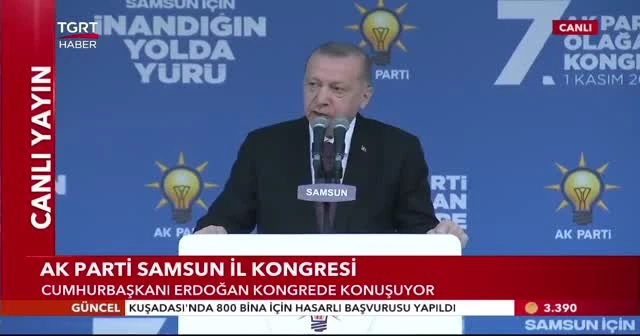 Cumhurbaşkanı Erdoğan: Depremde 58 vefatımız var