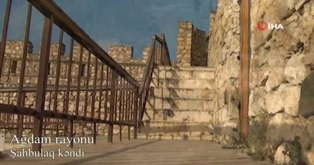 Ermenistan'ın işgalinden kurtarılan Şahbulag köyü görüntülendi