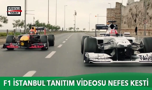 Formula 1 Türkiye Grand Prix'sinin tanıtım videosuna büyük ilgi
