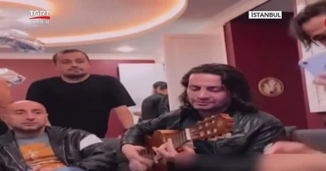 Fenomenlerin korona partisi kamerada