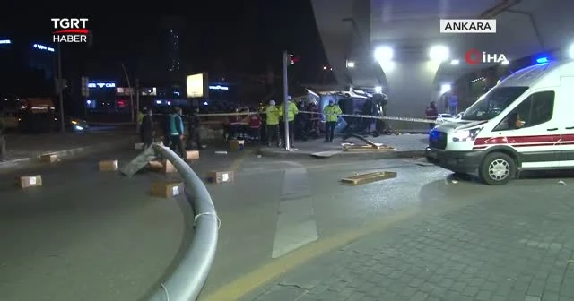 Freni boşalan TIR devrildi: 1 ölü