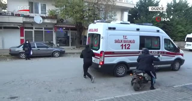 Güvercin kovalarken çatıdan düşüp öldü