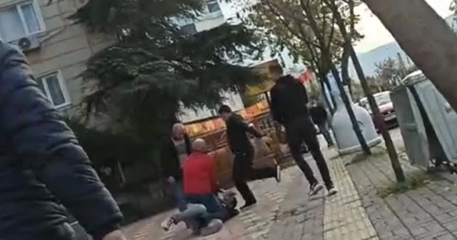 Hırsıza esnaftan meydan dayağı