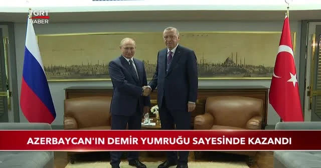 İlham Aliyev, zaferi ekranlardan duyurdu