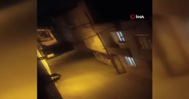 Kısıtlamaya uymayan gençler polisten böyle kaçtı