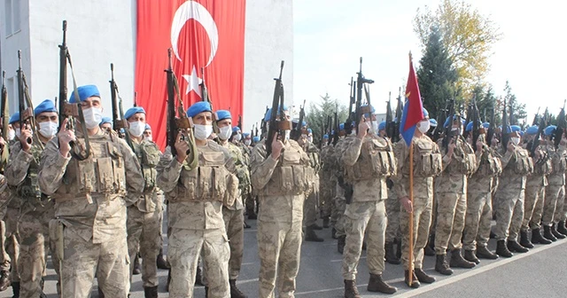 Komandolar barış için Suriye’ye uğurlandı