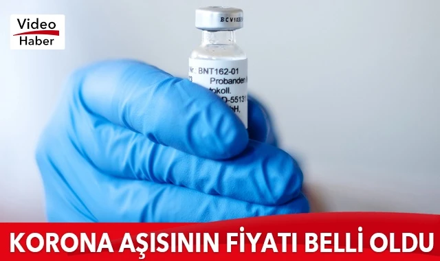 Korona aşısının fiyatı belli oldu