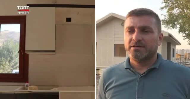 Köylüler artık daha güvenli evde yaşayacak
