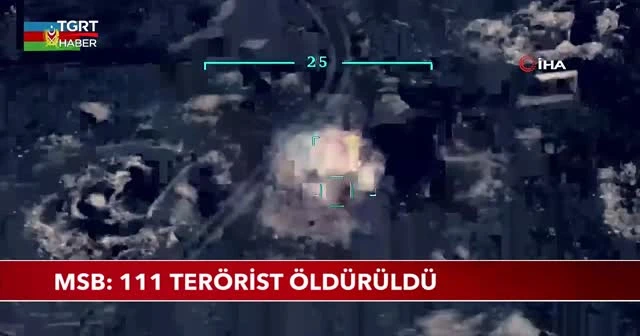 MSB: 111 terörist öldürüldü