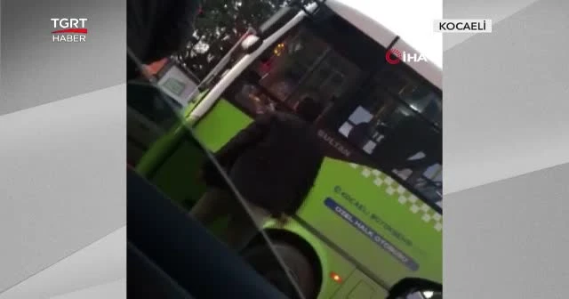 Otobüs şoförüne copla saldırdı