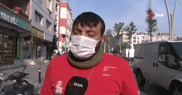 Polis uygulamasını gördü, son sürat geri geri kaçtı