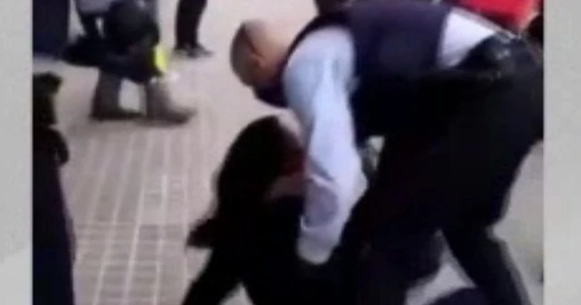 Polisin sert müdahalesi çıldırttı