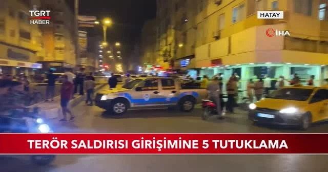 Terör saldırısı girişimine 5 tutuklama