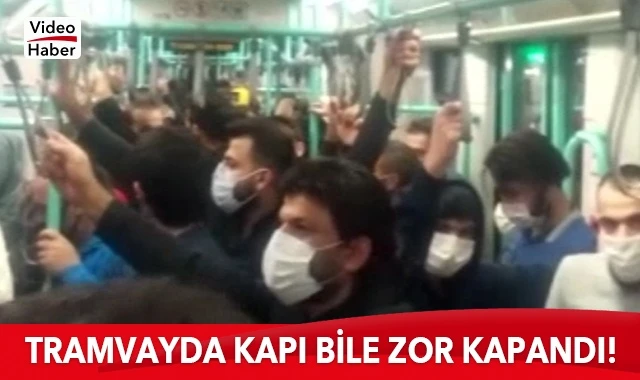 Tramvayda ayakta yolcu kuralı sözde kaldı