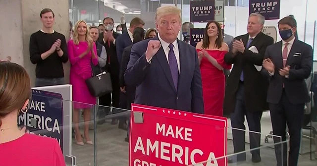 Trump: Harika bir 4 yıl daha geçireceğiz