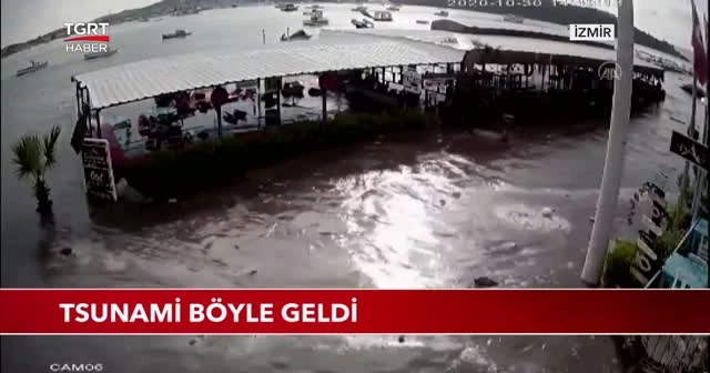 Tsunami böyle geldi