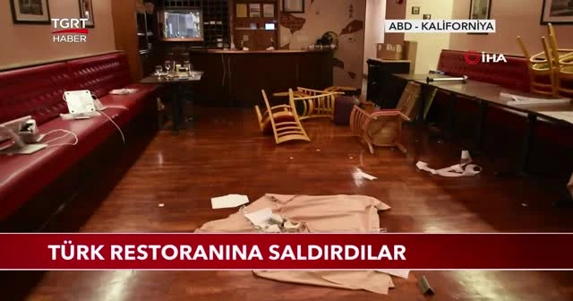 Türk restoranına saldırdılar