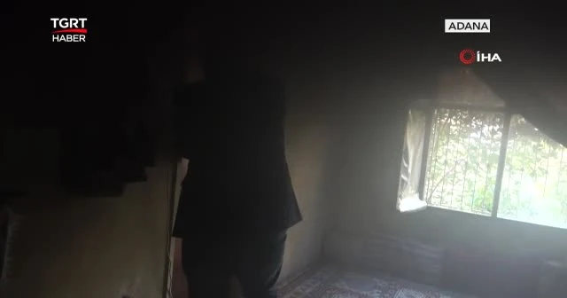 Yangına İHA muhabirleri müdahale etti